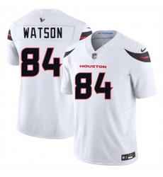 Men Houston Texans 84 Justin Watson White 2024 Vapor F U S E Limited Stitched Jersey Men Houston Texans 84 Justin Watson White 2024 Vapor F U S E Limited Stitched Jersey