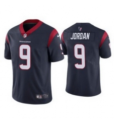 Men Navy Houston Texans 9 Brevin Jordan Vapor Untouchable Limited Stitched Jersey Men Navy Houston Texans 9 Brevin Jordan Vapor Untouchable Limited Stitched Jersey