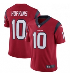 Men Nike Houston Texans 10 DeAndre Hopkins Limited Red Alternate Vapor Untouchable NFL Jersey Men Nike Houston Texans 10 DeAndre Hopkins Limited Red Alternate Vapor Untouchable NFL Jersey