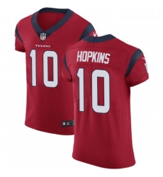 Men Nike Houston Texans 10 DeAndre Hopkins Red Alternate Vapor Untouchable Elite Player NFL Jersey Men Nike Houston Texans 10 DeAndre Hopkins Red Alternate Vapor Untouchable Elite Player NFL Jersey