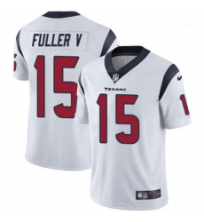 Men Nike Houston Texans 15 Will Fuller V Limited White Vapor Untouchable NFL Jersey Men Nike Houston Texans 15 Will Fuller V Limited White Vapor Untouchable NFL Jersey