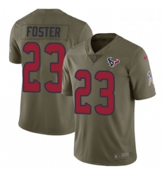 Men Nike Houston Texans 23 Arian Foster Limited Olive 2017 Salute to Service NFL Jersey Men Nike Houston Texans 23 Arian Foster Limited Olive 2017 Salute to Service NFL Jersey