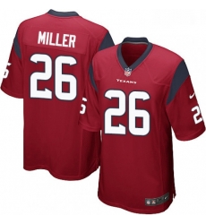 Men Nike Houston Texans 26 Lamar Miller Game Red Alternate NFL Jersey Men Nike Houston Texans 26 Lamar Miller Game Red Alternate NFL Jersey