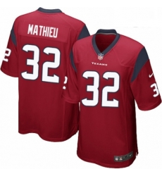 Men Nike Houston Texans 32 Tyrann Mathieu Game Red Alternate NFL Jersey Men Nike Houston Texans 32 Tyrann Mathieu Game Red Alternate NFL Jersey