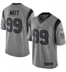 Men Nike Houston Texans 99 JJ Watt Limited Gray Gridiron NFL Jersey Men Nike Houston Texans 99 JJ Watt Limited Gray Gridiron NFL Jersey