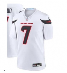 Men's Houston Texans #7 C.J. Stroud White Fashion Vapor Untouchable Limited Stitched Nike Football Jersey Men's Houston Texans #7 C.J. Stroud White Fashion Vapor Untouchable Limited Stitched Nike Football Jersey