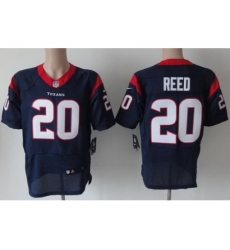 Nike Houston Texans 20 Ed Reed Blue Elite NFL Jersey Nike Houston Texans 20 Ed Reed Blue Elite NFL Jersey