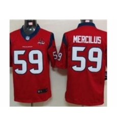 Nike Houston Texans 59 Whitney Mercilus red Limited W 10th Patch NFL Jersey Nike Houston Texans 59 Whitney Mercilus red Limited W 10th Patch NFL Jersey