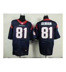 Nike Houston Texans 81 Anthony Denham blue Elite NFL Jerseys Nike Houston Texans 81 Anthony Denham blue Elite NFL Jerseys