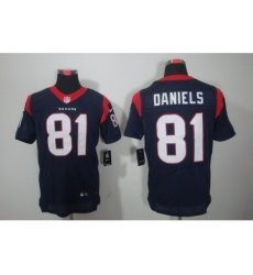 Nike Houston Texans 81 Owen Daniels Blue Elite NFL Jersey Nike Houston Texans 81 Owen Daniels Blue Elite NFL Jersey