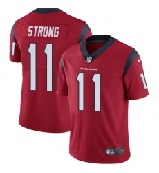 Nike Texans #11 Jaelen Strong Red Alternate Mens Stitched NFL Vapor Untouchable Limited Jersey Nike Texans #11 Jaelen Strong Red Alternate Mens Stitched NFL Vapor Untouchable Limited Jersey