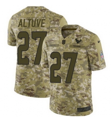 Nike Texans #27 Jose Altuve Camo Mens Stitched NFL Limited 2018 Salute To Service Jersey Nike Texans #27 Jose Altuve Camo Mens Stitched NFL Limited 2018 Salute To Service Jersey