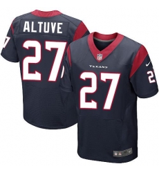 Nike Texans #27 Jose Altuve Navy Blue Team Color Mens Stitched NFL Elite Jersey Nike Texans #27 Jose Altuve Navy Blue Team Color Mens Stitched NFL Elite Jersey