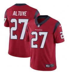 Nike Texans #27 Jose Altuve Red Alternate Mens Stitched NFL Vapor Untouchable Limited Jersey Nike Texans #27 Jose Altuve Red Alternate Mens Stitched NFL Vapor Untouchable Limited Jersey