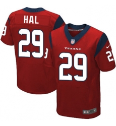 Nike Texans #29 Andre Hal Red Alternate Mens Stitched NFL Elite Jersey Nike Texans #29 Andre Hal Red Alternate Mens Stitched NFL Elite Jersey