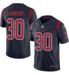 Nike Texans #30 Kevin Johnson Navy Blue Mens Stitched NFL Limited Rush Jersey Nike Texans #30 Kevin Johnson Navy Blue Mens Stitched NFL Limited Rush Jersey
