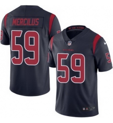 Nike Texans #59 Whitney Mercilus Navy Blue Mens Stitched NFL Limited Rush Jersey Nike Texans #59 Whitney Mercilus Navy Blue Mens Stitched NFL Limited Rush Jersey