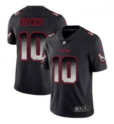Texans 10 DeAndre Hopkins Black Men Stitched Football Vapor Untouchable Limited Smoke Fashion Jersey Texans 10 DeAndre Hopkins Black Men Stitched Football Vapor Untouchable Limited Smoke Fashion Jersey