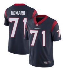Texans 71 Tytus Howard Navy Blue Team Color Men Stitched Football Vapor Untouchable Limited Jersey Texans 71 Tytus Howard Navy Blue Team Color Men Stitched Football Vapor Untouchable Limited Jersey