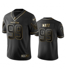 Texans 99 J J Watt Black Men Stitched Football Limited Golden Edition Jersey Texans 99 J J Watt Black Men Stitched Football Limited Golden Edition Jersey