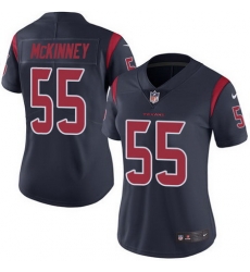 Nike Texans 55 Benardrick McKinney Navy Blue Womens Stitched NFL Limited Rush Jersey Nike Texans 55 Benardrick McKinney Navy Blue Womens Stitched NFL Limited Rush Jersey
