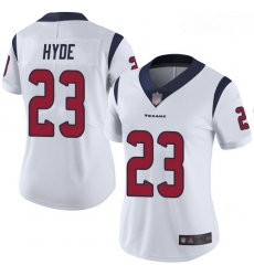 Texans #23 Carlos Hyde White Women Stitched Football Vapor Untouchable Limited Jersey Texans #23 Carlos Hyde White Women Stitched Football Vapor Untouchable Limited Jersey