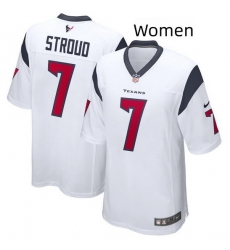 Women Houston Texans 7 C J Stroud Stitched Game Jersey Women Houston Texans 7 C J Stroud Stitched Game Jersey