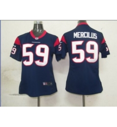 Women Nike NFL Houston Texans 59# Mercilus Game jersey Women Nike NFL Houston Texans 59# Mercilus Game jersey