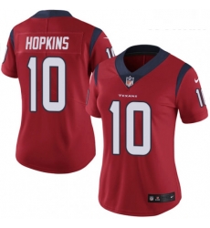 Womens Nike Houston Texans 10 DeAndre Hopkins Elite Red Alternate NFL Jersey Womens Nike Houston Texans 10 DeAndre Hopkins Elite Red Alternate NFL Jersey