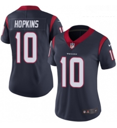 Womens Nike Houston Texans 10 DeAndre Hopkins Limited Navy Blue Team Color Vapor Untouchable NFL Jersey Womens Nike Houston Texans 10 DeAndre Hopkins Limited Navy Blue Team Color Vapor Untouchable NFL Jersey