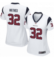 Womens Nike Houston Texans 32 Tyrann Mathieu Game White NFL Jersey Womens Nike Houston Texans 32 Tyrann Mathieu Game White NFL Jersey