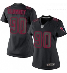 Womens Nike Houston Texans 90 Jadeveon Clowney Limited Black Impact NFL Jersey Womens Nike Houston Texans 90 Jadeveon Clowney Limited Black Impact NFL Jersey