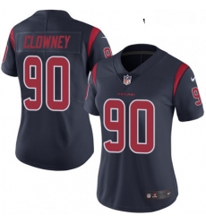 Womens Nike Houston Texans 90 Jadeveon Clowney Limited Navy Blue Rush Vapor Untouchable NFL Jersey Womens Nike Houston Texans 90 Jadeveon Clowney Limited Navy Blue Rush Vapor Untouchable NFL Jersey