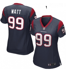 Womens Nike Houston Texans 99 JJ Watt Game Navy Blue Team Color NFL Jersey Womens Nike Houston Texans 99 JJ Watt Game Navy Blue Team Color NFL Jersey