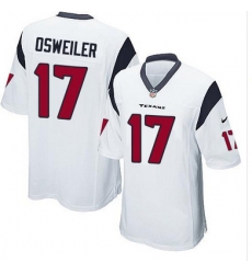 Nike Texans #17 Brock Osweiler White Youth Stitched NFL Elite Jersey Nike Texans #17 Brock Osweiler White Youth Stitched NFL Elite Jersey