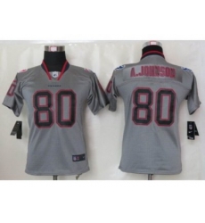 Nike Youth Houston Texans #80 Andre Johnson Grey Jerseys(Lights Out Elite) Nike Youth Houston Texans #80 Andre Johnson Grey Jerseys(Lights Out Elite)