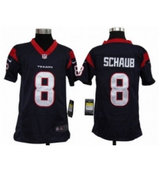 Nike Youth NFL Houston Texans #8 Matt Schaub Blue Jerseys Nike Youth NFL Houston Texans #8 Matt Schaub Blue Jerseys