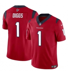 Youth Houston Texans 1 Stefon Diggs Red 2024 F U S E Vapor Untouchable Limited Stitched Football Jersey Youth Houston Texans 1 Stefon Diggs Red 2024 F U S E Vapor Untouchable Limited Stitched Football Jersey