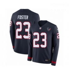 Youth Nike Houston Texans 23 Arian Foster Limited Navy Blue Therma Long Sleeve NFL Jersey Youth Nike Houston Texans 23 Arian Foster Limited Navy Blue Therma Long Sleeve NFL Jersey