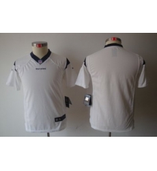 Youth Nike NFL Houston Texans Blank White Limited Jerseys Youth Nike NFL Houston Texans Blank White Limited Jerseys