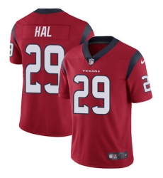 Youth Nike Texans #29 Andre Hal Red Alternate Stitched NFL Vapor Untouchable Limited Jersey Youth Nike Texans #29 Andre Hal Red Alternate Stitched NFL Vapor Untouchable Limited Jersey