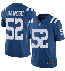 Colts 52 Ben Banogu Royal Blue Men Stitched Football Limited Rush Jersey Colts 52 Ben Banogu Royal Blue Men Stitched Football Limited Rush Jersey