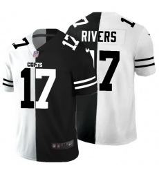 Indianapolis Colts 17 Philip Rivers Men Black V White Peace Split Nike Vapor Untouchable Limited NFL Jersey Indianapolis Colts 17 Philip Rivers Men Black V White Peace Split Nike Vapor Untouchable Limited NFL Jersey
