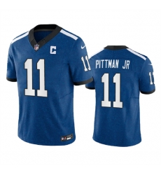 Men Indianapolis Colts 11 Michael Pittman Jr Royal 2023 F U S E Indiana Nights Limited Stitched Football Jersey Men Indianapolis Colts 11 Michael Pittman Jr Royal 2023 F U S E Indiana Nights Limited Stitched Football Jersey