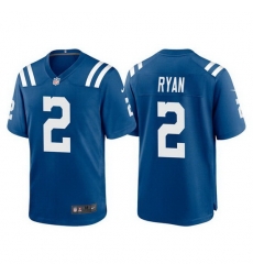 Men Indianapolis Colts 2 Matt Ryan Blue Vapor Untouchable Limited Stitched Football jersey Men Indianapolis Colts 2 Matt Ryan Blue Vapor Untouchable Limited Stitched Football jersey