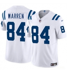 Men Indianapolis Colts 84 Tyler Warren White 2025 Draft F U S E Vapor Limited Stitched Football Jersey Men Indianapolis Colts 84 Tyler Warren White 2025 Draft F U S E Vapor Limited Stitched Football Jersey