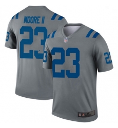 Men Indianapolis Colts Kenny Moore II Legend Jersey Grey Men Indianapolis Colts Kenny Moore II Legend Jersey Grey