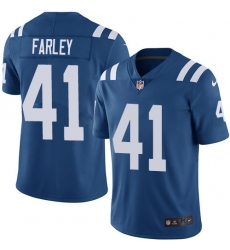 Men Nike Colts #41 Matthias Farley Royal Blue Team Color Stitched NFL Vapor Untouchable Limited Jersey Men Nike Colts #41 Matthias Farley Royal Blue Team Color Stitched NFL Vapor Untouchable Limited Jersey