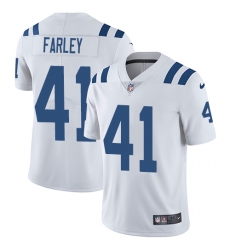 Men Nike Colts #41 Matthias Farley White Stitched NFL Vapor Untouchable Limited Jersey Men Nike Colts #41 Matthias Farley White Stitched NFL Vapor Untouchable Limited Jersey