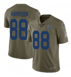 Men Nike Indianapolis Colts 88 Marvin Harrison Limited Olive 2017 Salute to Service NFL Jersey Men Nike Indianapolis Colts 88 Marvin Harrison Limited Olive 2017 Salute to Service NFL Jersey